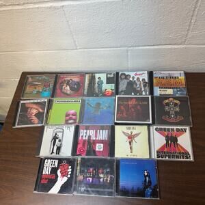 Rock CDs lot of 17